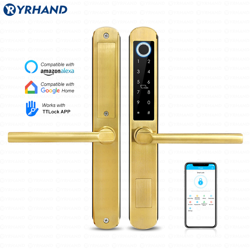 Smart Home Door Lock - Zamek do drzwi przesuwnych ze stali