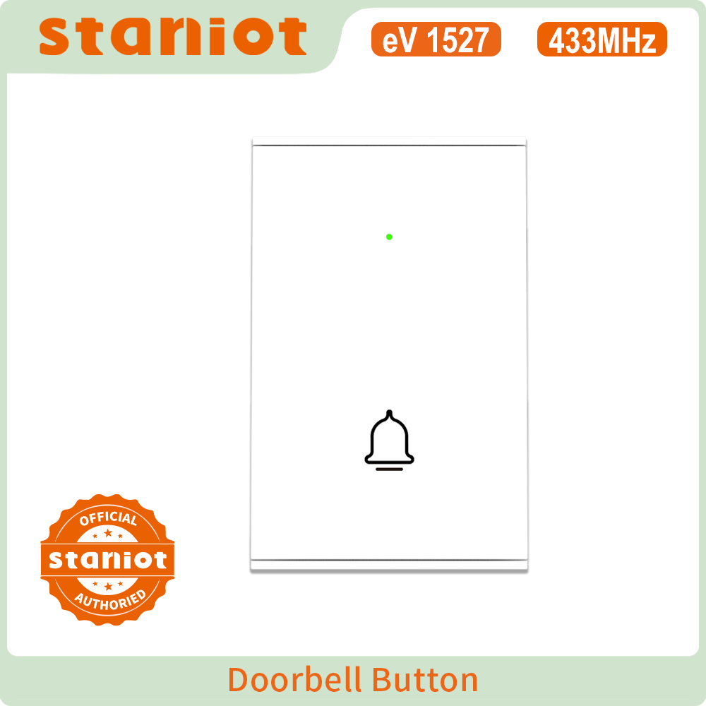 Smart Home Video - Bezprzewodowy dzwonek do drzwi Staniot B100