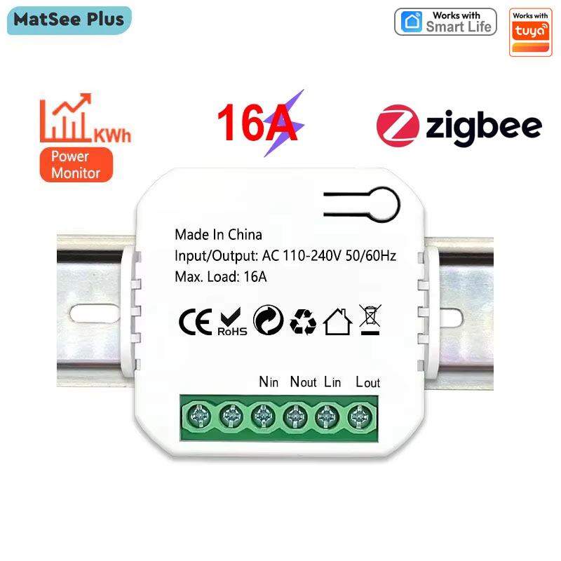 Smart Home Plus - Tuya Smart ZigBee Licznik energii elektrycznej