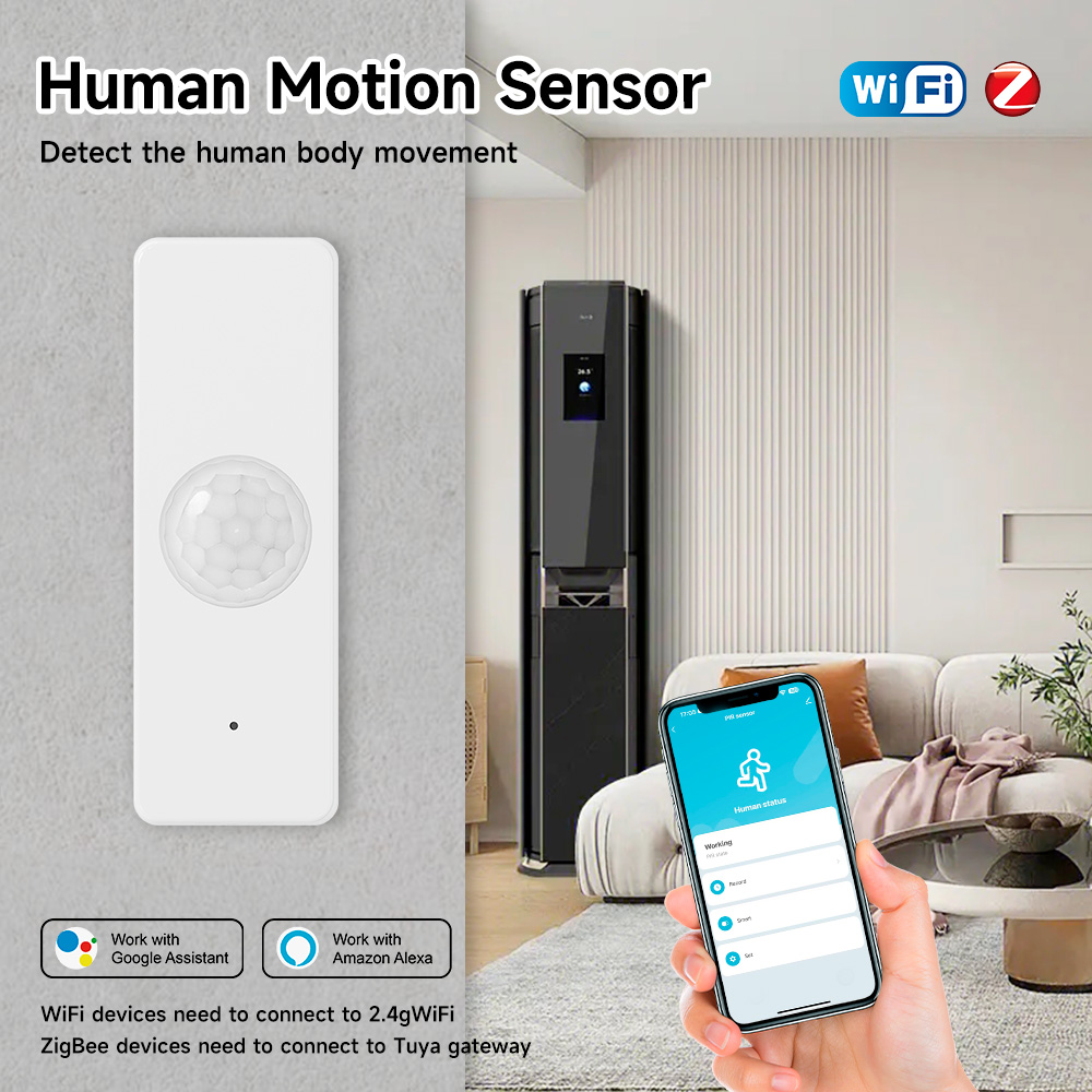 Smart Home Wiser - Czujnik ruchu Tuya WiFi Zigbee PIR