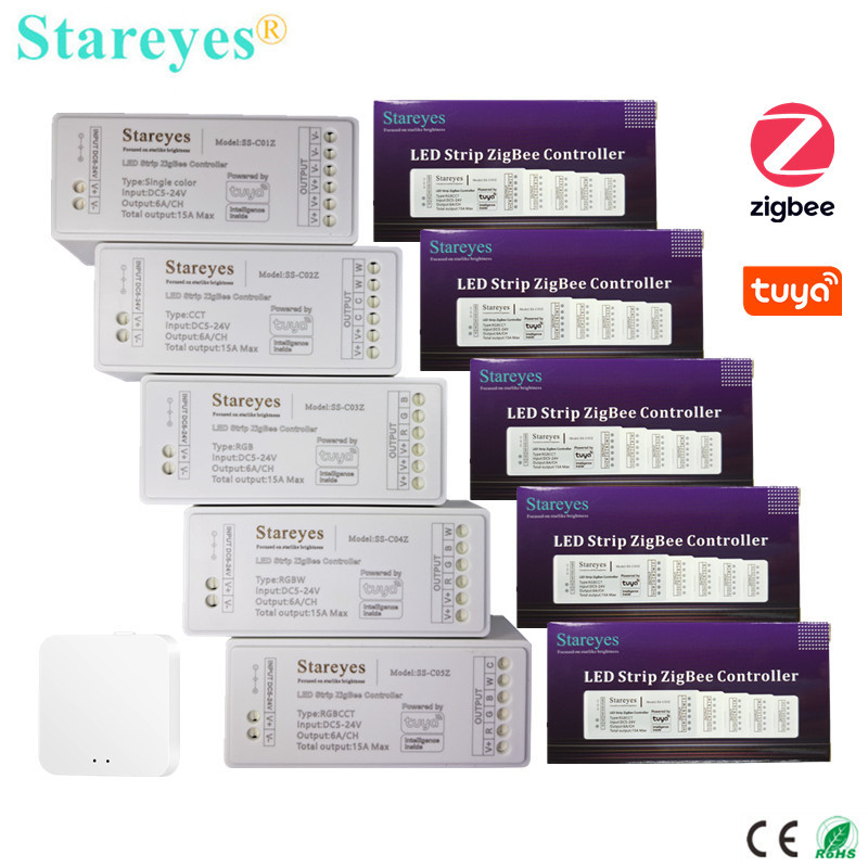 Smart Home Hub 2 - Taśma LED Inteligentny kontroler Tuya Zigbee