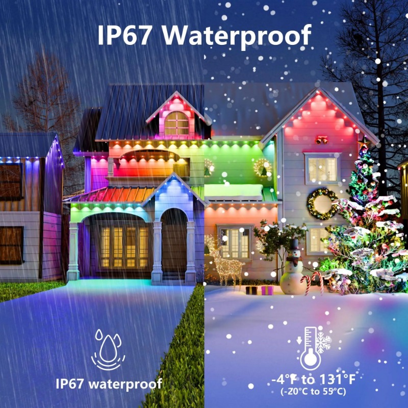 150FT 90LED Inteligentne RGBIC – Smart Home Yellow recenzja i cena