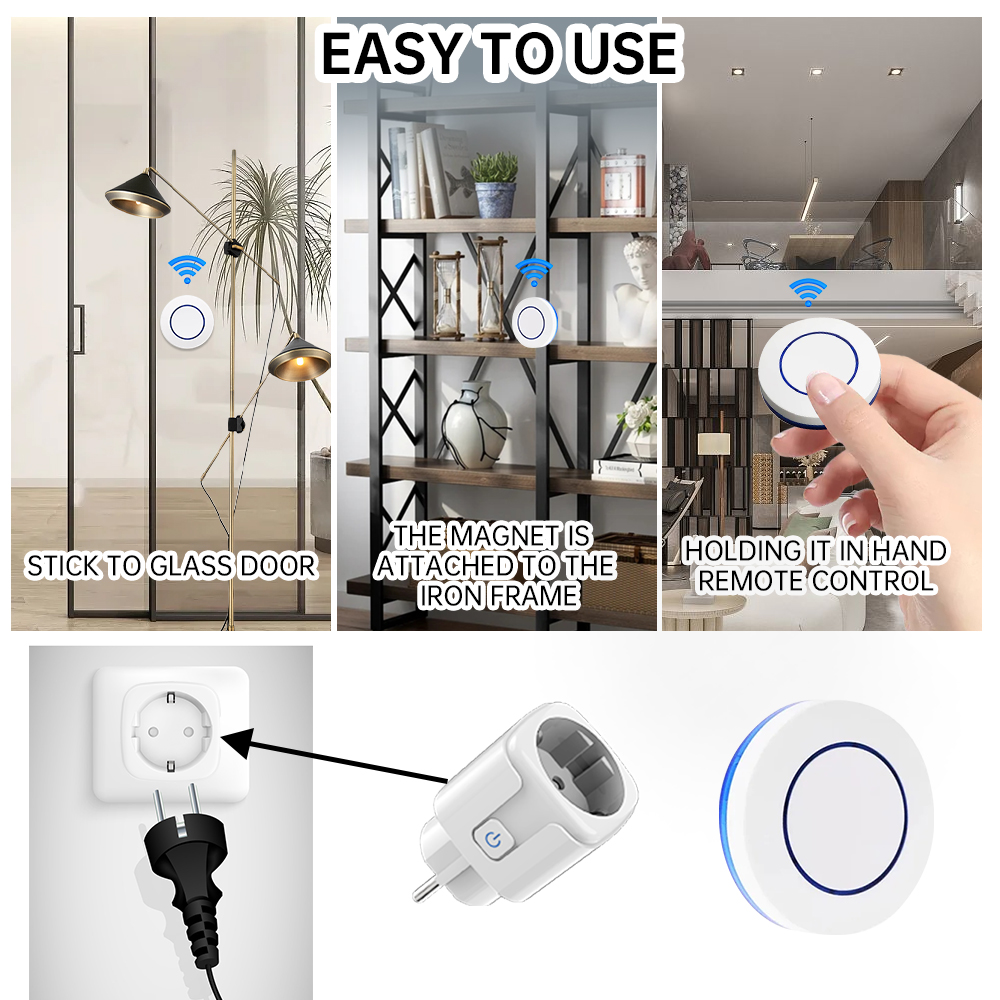 Bezprzewodowe gniazdko RF433 S – Universal Remote Smart Home recenzja i cena