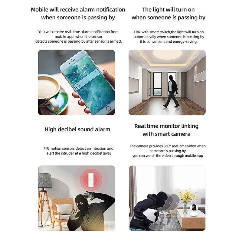 Czujnik ruchu Tuya WiFi Zigbee – Smart Home Wiser recenzja i cena