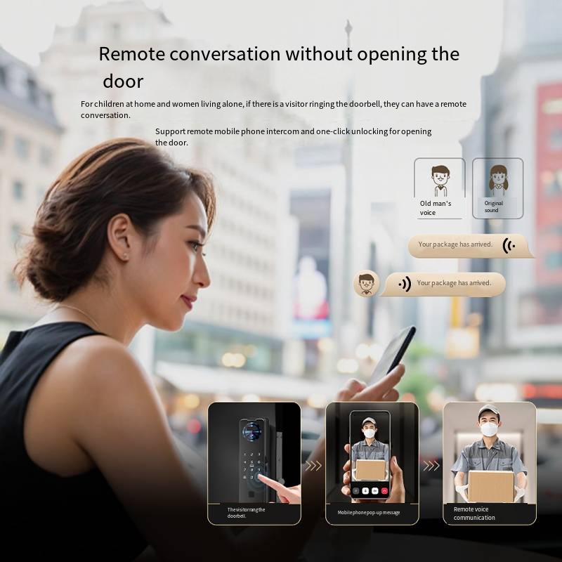 Inteligentny zamek elektronicz – Smart Home Door Lock recenzja i cena