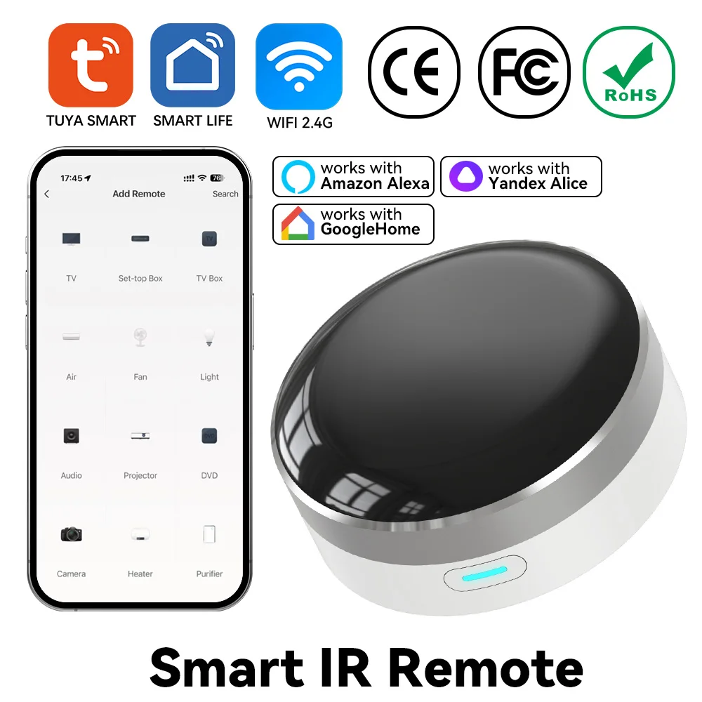 YFK Uniwersalny pilot zdalnego – Universal Remote Smart Home recenzja i cena